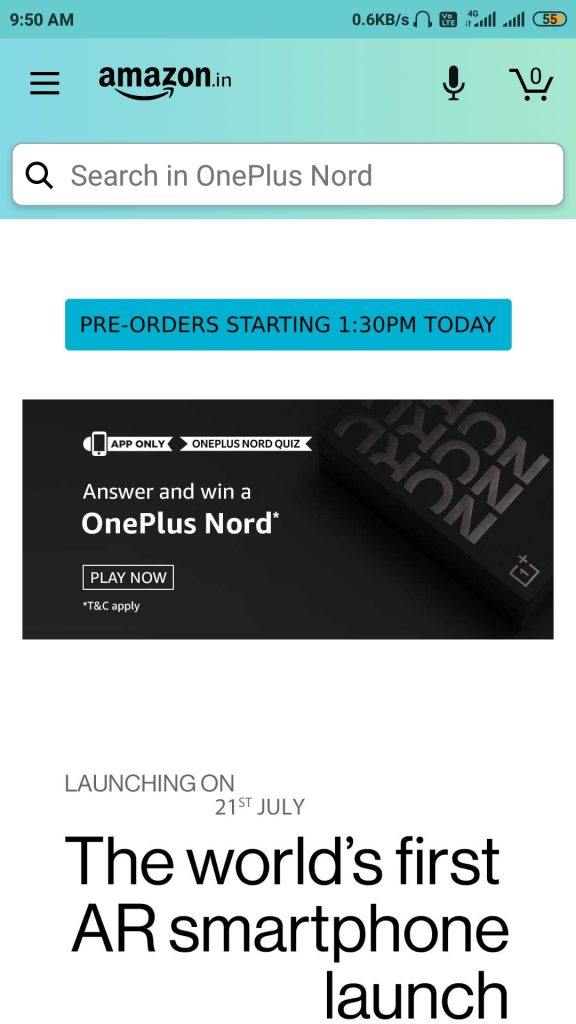 How to pre orders one plus nord