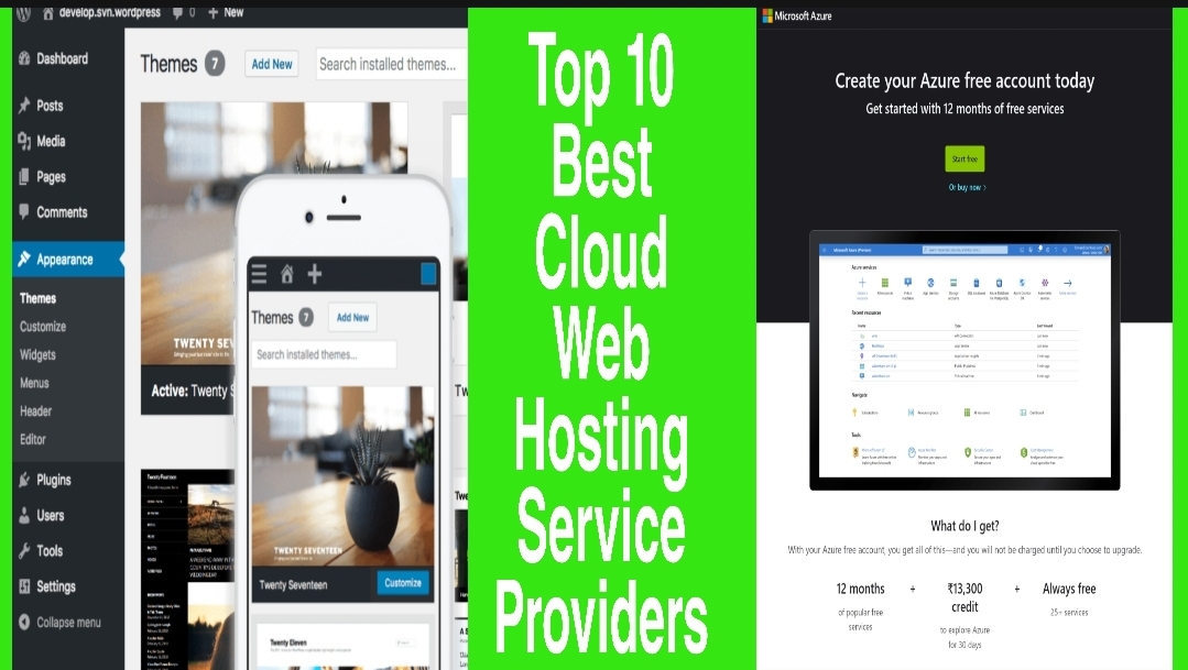 The World Best Top 10 Cloud Web Hosting Website - I AM MS SHAH